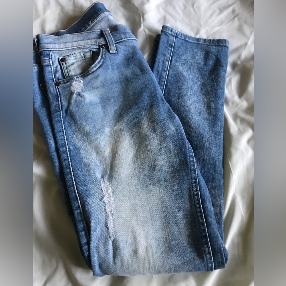 7 for all man kind Josefina skinny boyfriend , women jeans . Size 26